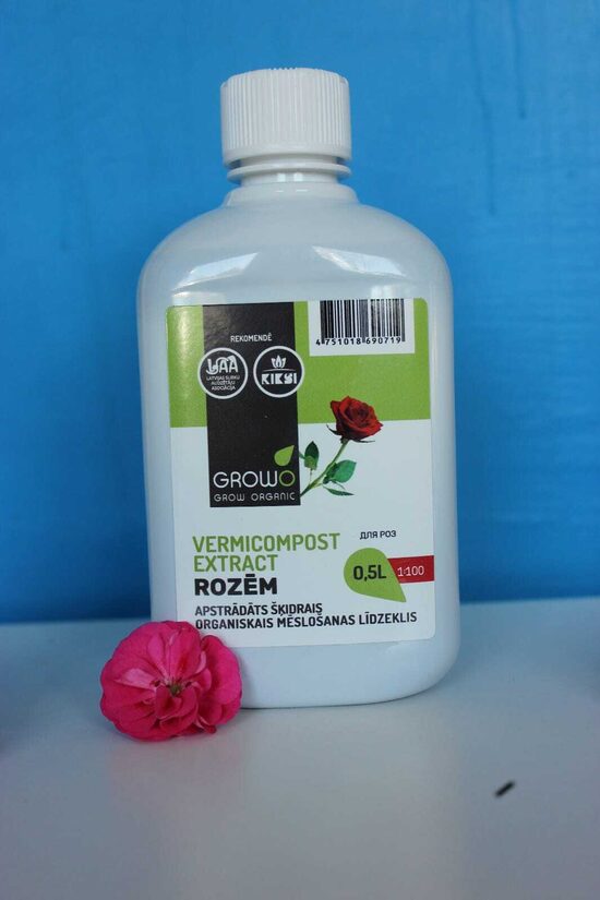 Organiskais mēslojums rozēm 0.5L
